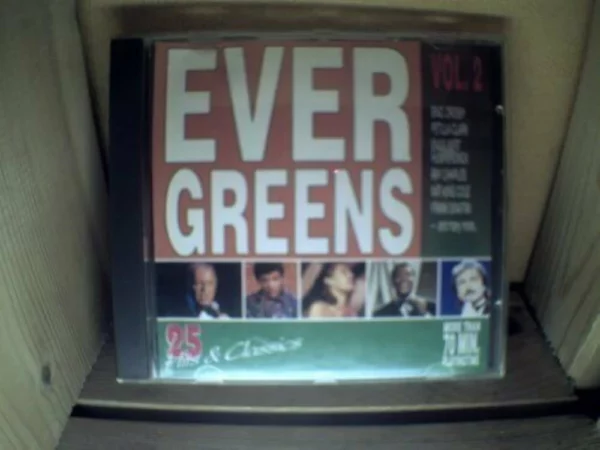 EVERGREENS EVERGREENS. 25 HITS & CLASSICS. VOL 2. CD. CAT No. 48017CD. CD