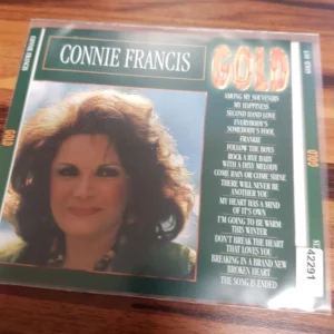 Gold Connie Francis CD Top-quality Free UK shipping