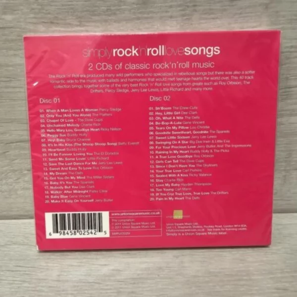 Simply Rock 'N' Roll Various Artists 2011 CD Top-quality Free UK shipping