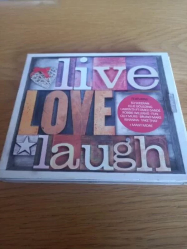 Live, Love, Laugh, Various Artists CD Top-quality Free UK shipping