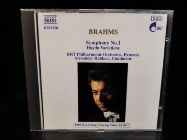 Brahms BRT Philharmonic Orchestra CD Top-quality Free UK shipping