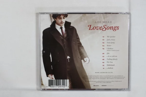 Love Songs Lee Mead 2012 CD Top-quality Free UK shipping