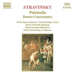 Stravinsky: Pulcinella/Danses concertantes Igor Stravinsky 1996 CD Top-quality