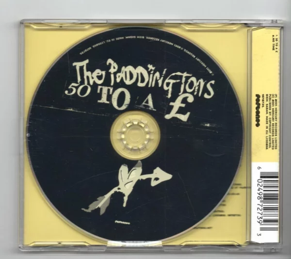 The Paddingtons - 50 To A £ The Paddingtons CD Top-quality Free UK shipping