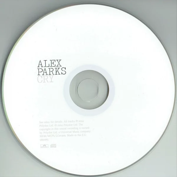 Cry Alex Parks 2004 CD Top-quality Free UK shipping