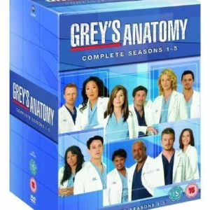 Grey's Anatomy Season 1-5 Ellen Pompeo 2010 DVD Top-quality Free UK shipping