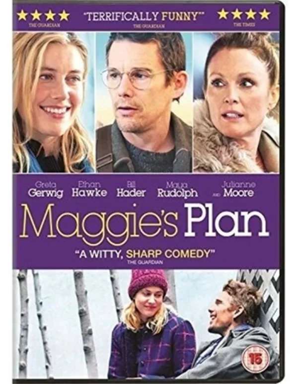 Maggie's Plan Greta Gerwig 2016 DVD Top-quality Free UK shipping