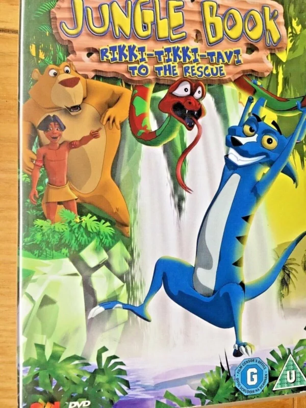 The Jungle Book Rikki Tikki Tavi to the Rescue New DVD Top-quality