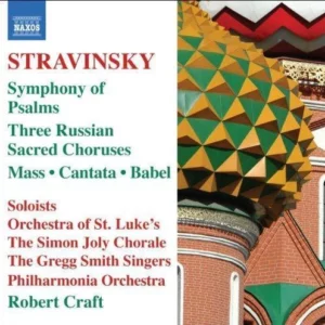 STRAVINKSY SYM OF PSALMS Philharmonia Orchestra 2006 CD Top-quality