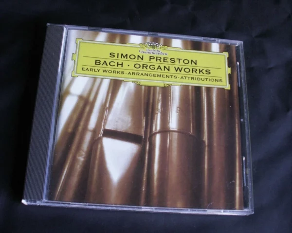 Simon Preston - Bach: Organ Works Simon Preston 1997 CD Top-quality