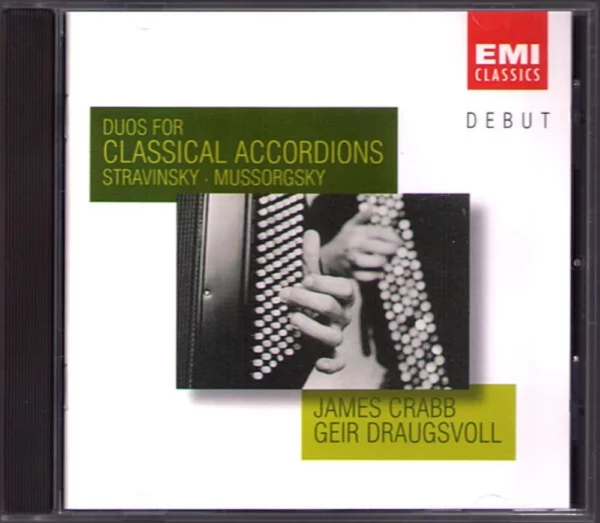 Duos for Classical Accordions 1997 CD Top-quality Free UK shipping