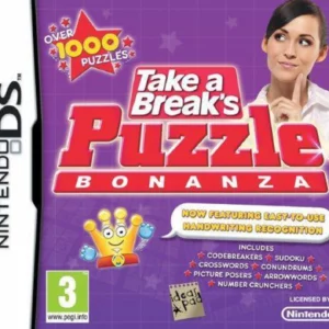 Take A Break Puzzle Bonanza Nintendo DS 2010 Top-quality Free UK shipping