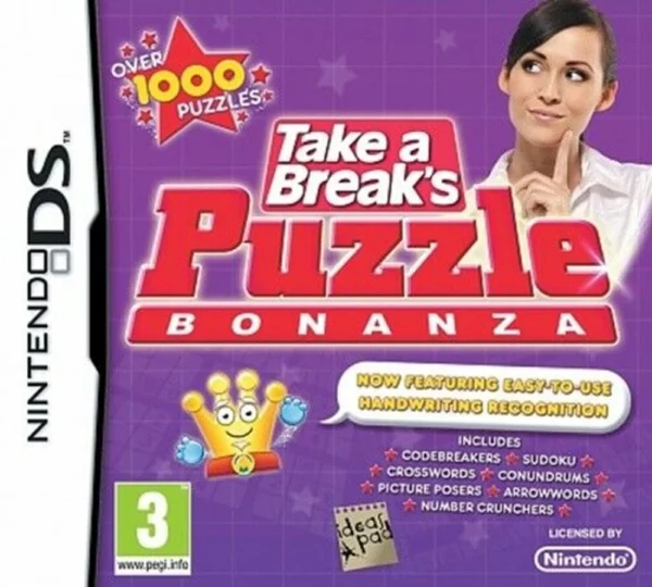 Take A Break Puzzle Bonanza Nintendo DS 2010 Top-quality Free UK shipping