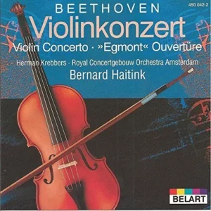 Beethoven: Violin Concerto & Egmont Overture Beethoven CD Top-quality