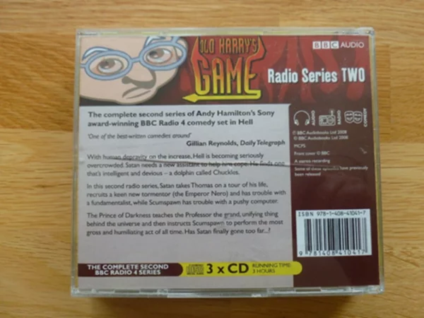 Old Harry's Game: Radio Series Two Andy Hamilton 2008 CD Top-quality