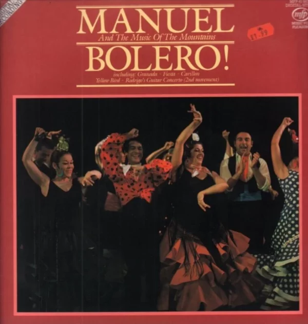 Bolero! Manuel And The Music Of The Mountains 1984 Records Top-quality