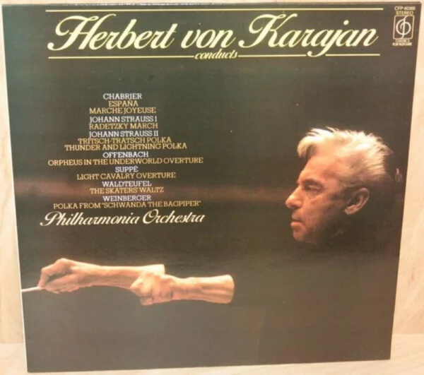 Herbert von Karajan Conducts The Philharmonia Orchestra 1961 Records Top-quality