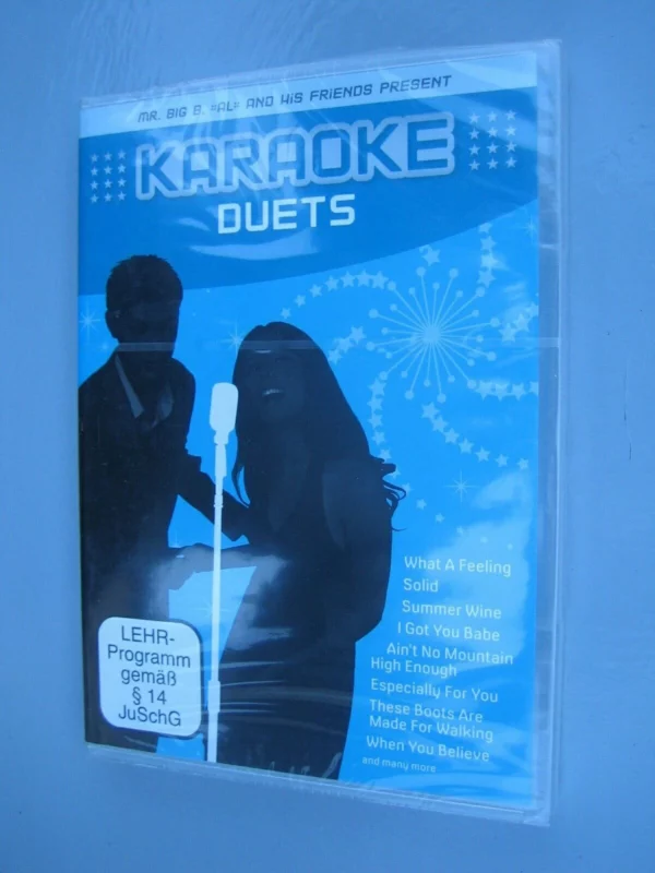 Karaoke Duets You 2012 New DVD Top-quality Free UK shipping