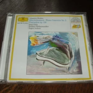 Brahms; Piano C. No.2/Fantasien. Emil Gilels. Jochum Brahms 1972 CD Top-quality