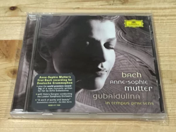 Bach Gubaidulina Anne-Sophie by Mutter Anne-Sophie Mutter CD Top-quality