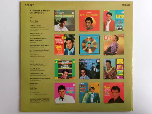 A Portrait In Music Elvis Presley 1973 Records Top-quality Free UK shipping