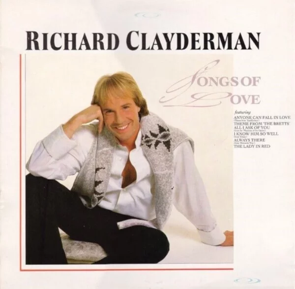 Songs Of Love Richard Clayderman 1987 Records Top-quality Free UK shipping