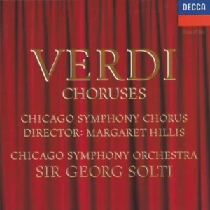 Verdi: Choruses Sir Georg Solti 1990 CD Top-quality Free UK shipping