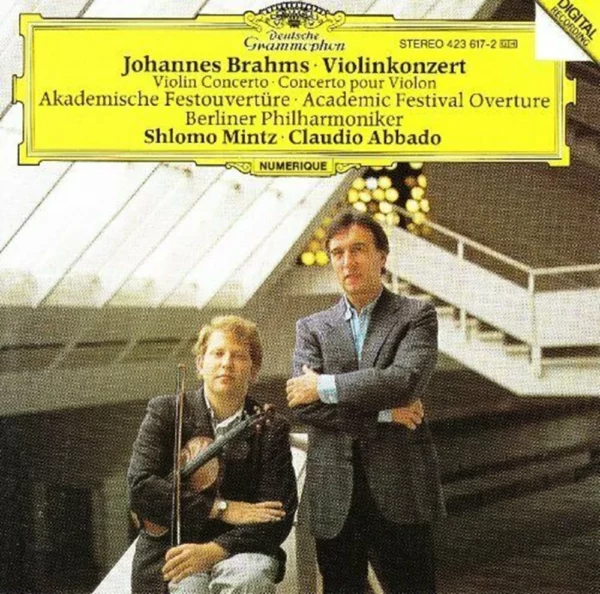 Brahms: Violin Concerto; Academic Festival Overture Johannes Brahms 1990 CD