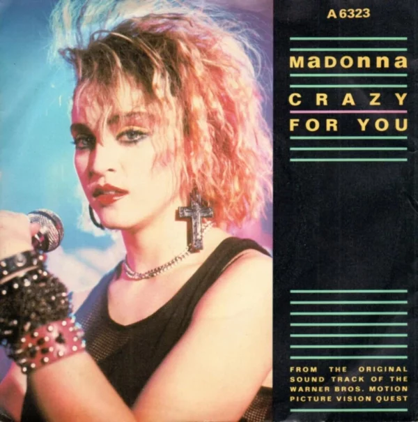 CRAZY FOR YOU / SAMMY HAGAR MADONNA 1985 Records Top-quality Free UK shipping