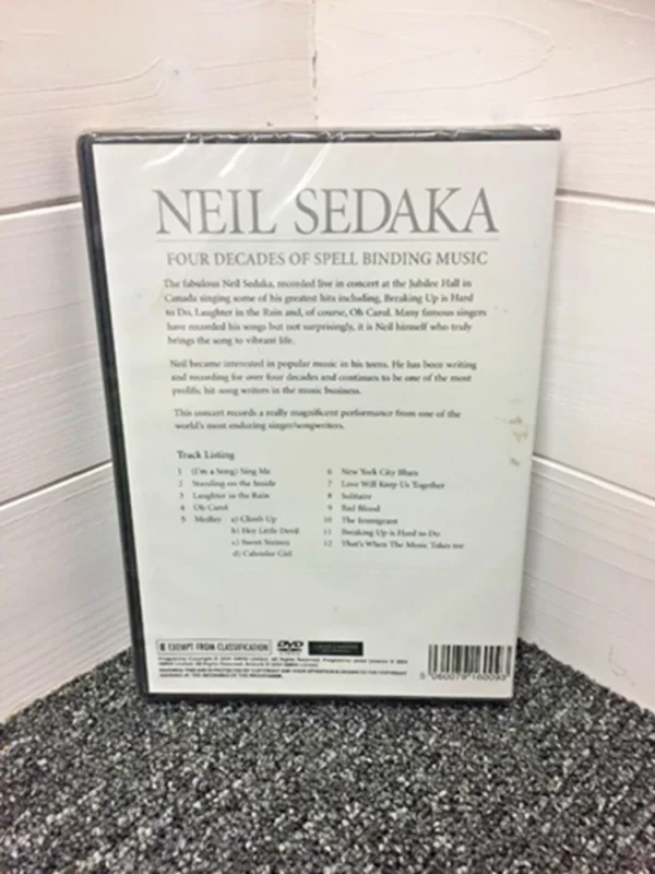 Neil Sedaka - Legends in Concert Neil Sedaka 2006 DVD Top-quality