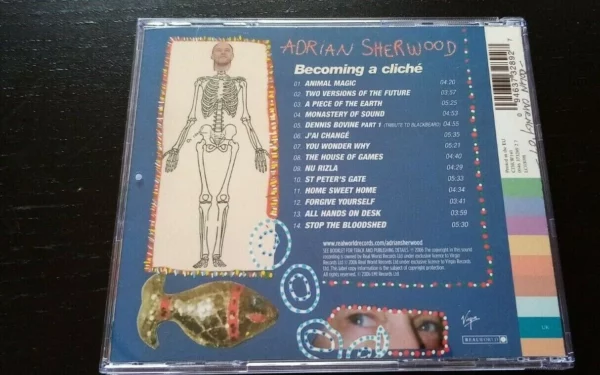 Adrian Sherwood - Dub Cliché Adrian Sherwood 2006 CD Top-quality