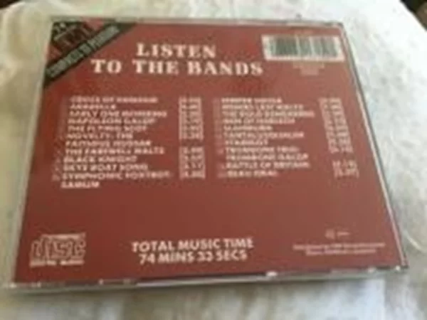 LISTEN TO THE BANDS Various 1989 CD Top-quality Free UK shipping