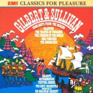 Highlights From: The Mikado Gilbert & Sullivan 1991 CD Top-quality