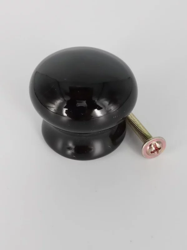 Black Ceramic Cabinet Knob Top-quality Free UK shipping