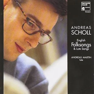 Folksongs and Lute Songs Andeas Scholl 1996 CD Top-quality Free UK shipping