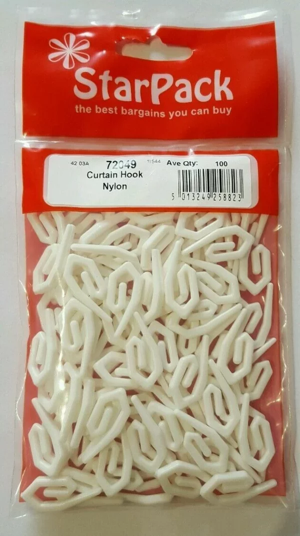 Nylon Curtain Hook Top-quality Free UK shipping