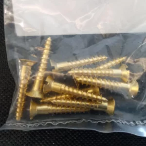 Brass Wood Screw Top-quality Free UK shipping