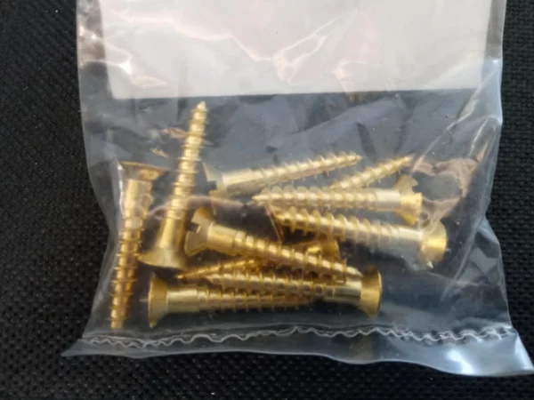 Brass Wood Screw Top-quality Free UK shipping