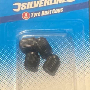 Tyre Dust Caps 4pk Valve Dust Protection Ribbed Grip Top-quality