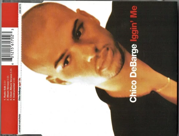 Iggin' Me Chico DeBarge 1997 CD Top-quality Free UK shipping