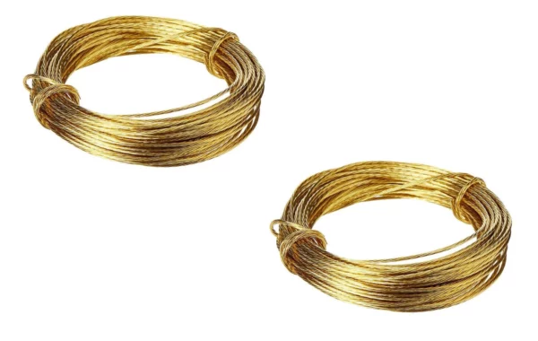 Brass Picture Wire 6Mtr Top-quality Free UK shipping