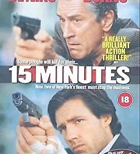 15 Minutes Robert De Niro 2001 DVD Top-quality Free UK shipping