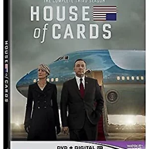 House of Cards – Season 3 Kevin Spacey 2015 DVD Top-quality Free UK shipping