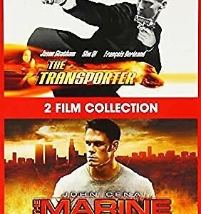 Transporter / Marine Double Pack Jason Statham 2010 New DVD Top-quality