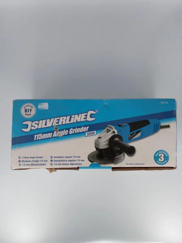 115mm Angle Grinder 500w Silverline Top-quality Free UK shipping