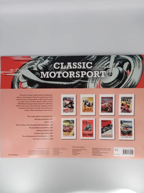 Monaco Classic MotorSport 11ET13 AVRIL 1936 A COLLECTION POSTERS Top-quality