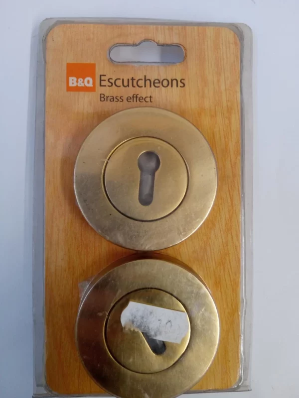 Door Lock Keyhole Brass Effect Top-quality Free UK shipping