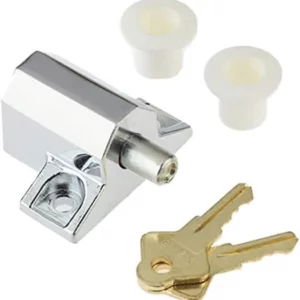 Yale Chrome Patio Door Lock With 2 Keys Top-quality Free UK shipping