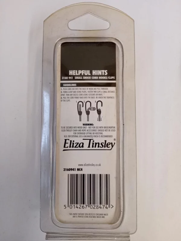 Eliza Tinsley Shock Cord Hooks & Clips Top-quality Free UK shipping