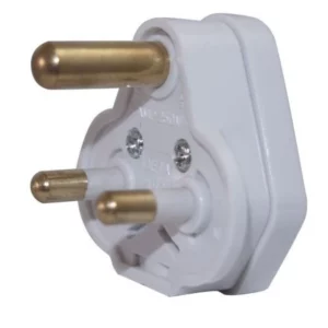 5AMP ROUND PIN PLUG Top-quality Free UK shipping